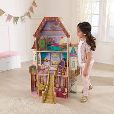 42% Off KidKraft Disney Princess Belle Enchanted Wooden Dollhouse!