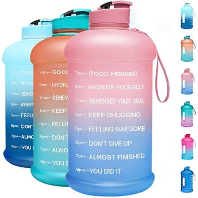 50% Off 1 Gallon Motivational Water Bottles!