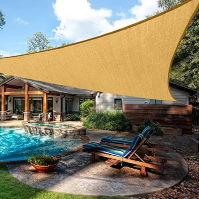 50% Off Triangle Sun Shade Sail!