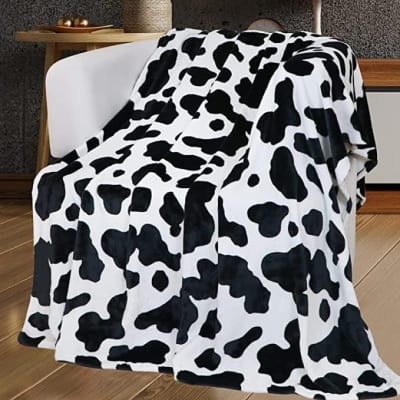 Cow Print Blanket 