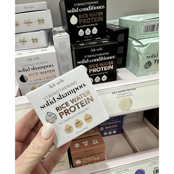 48 off Kitsch Rice Water Shampoo Bar!
